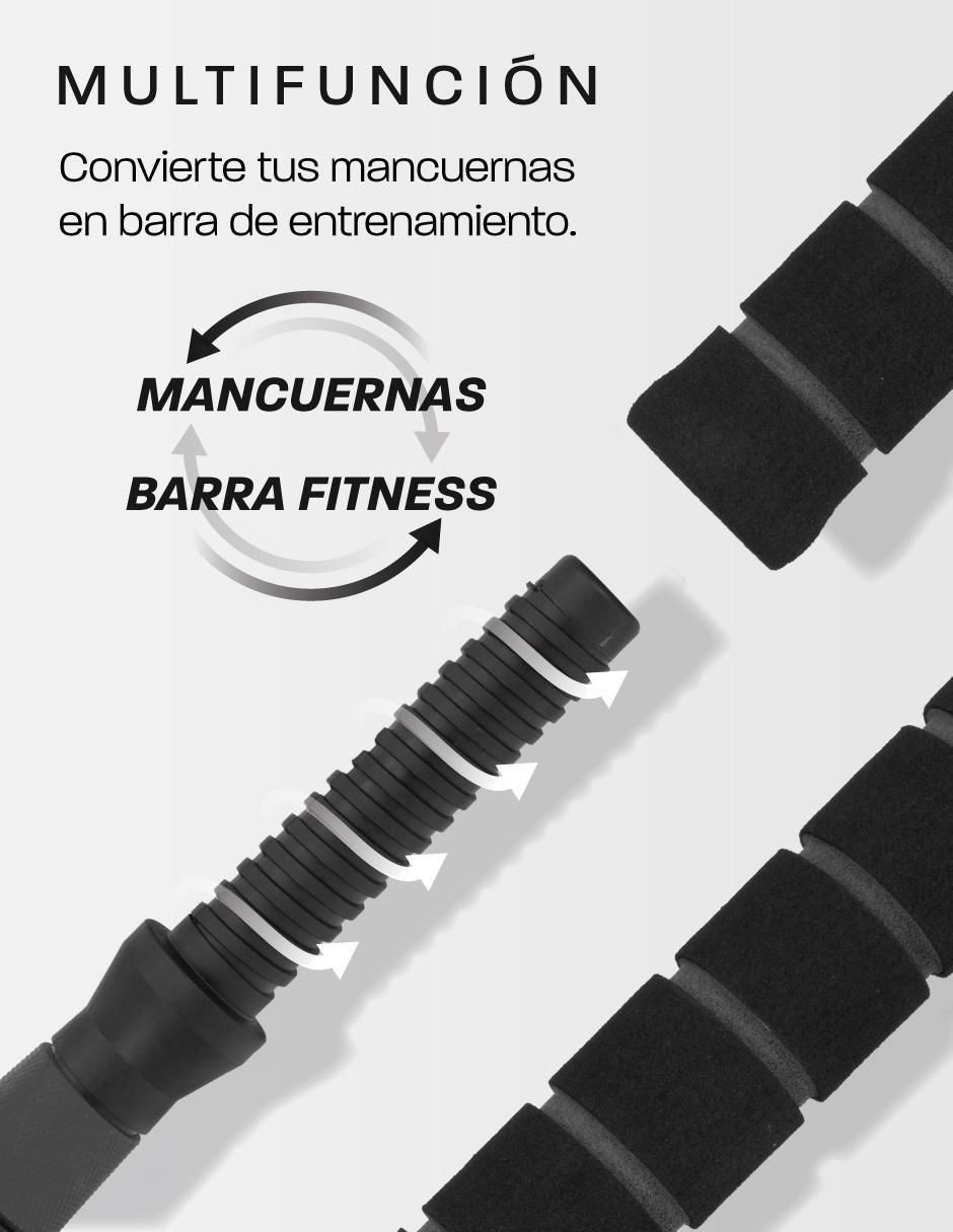 "mancuerna/set mancuernas/kit mancuernas" de peso variable altera 10 kg 15 "piezas"