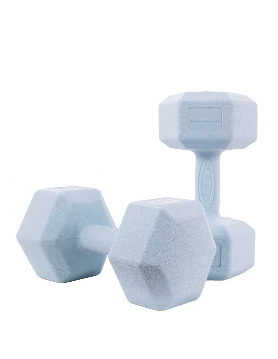 Set mancuernas de peso fijo 10 kg 2 piezas