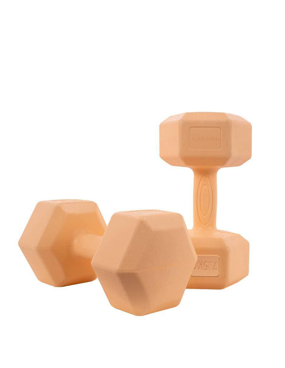 "mancuerna/set mancuernas/kit mancuernas" de peso fijo altera 7.5 kg 2 "piezas"