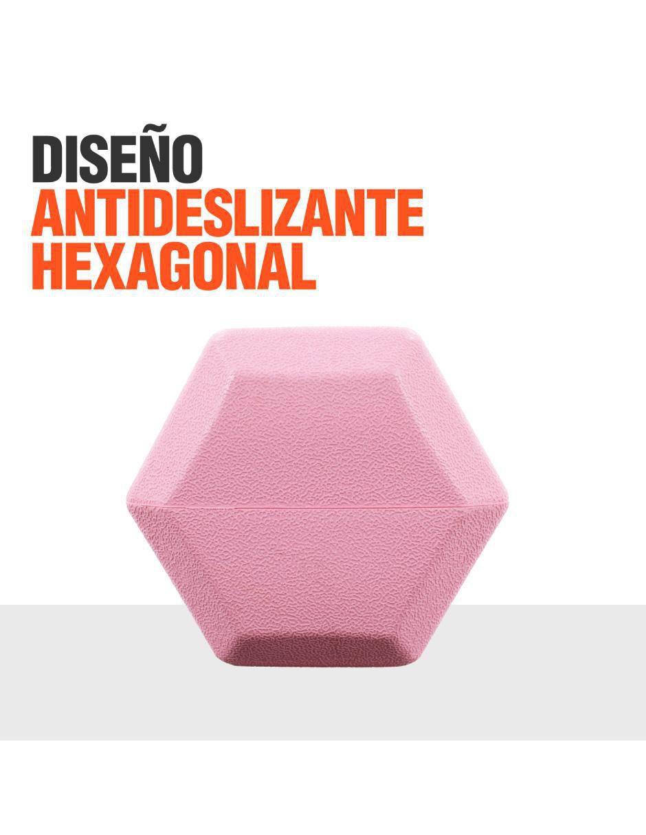 Set mancuernas de peso fijo 20 kg 2 piezas 3
