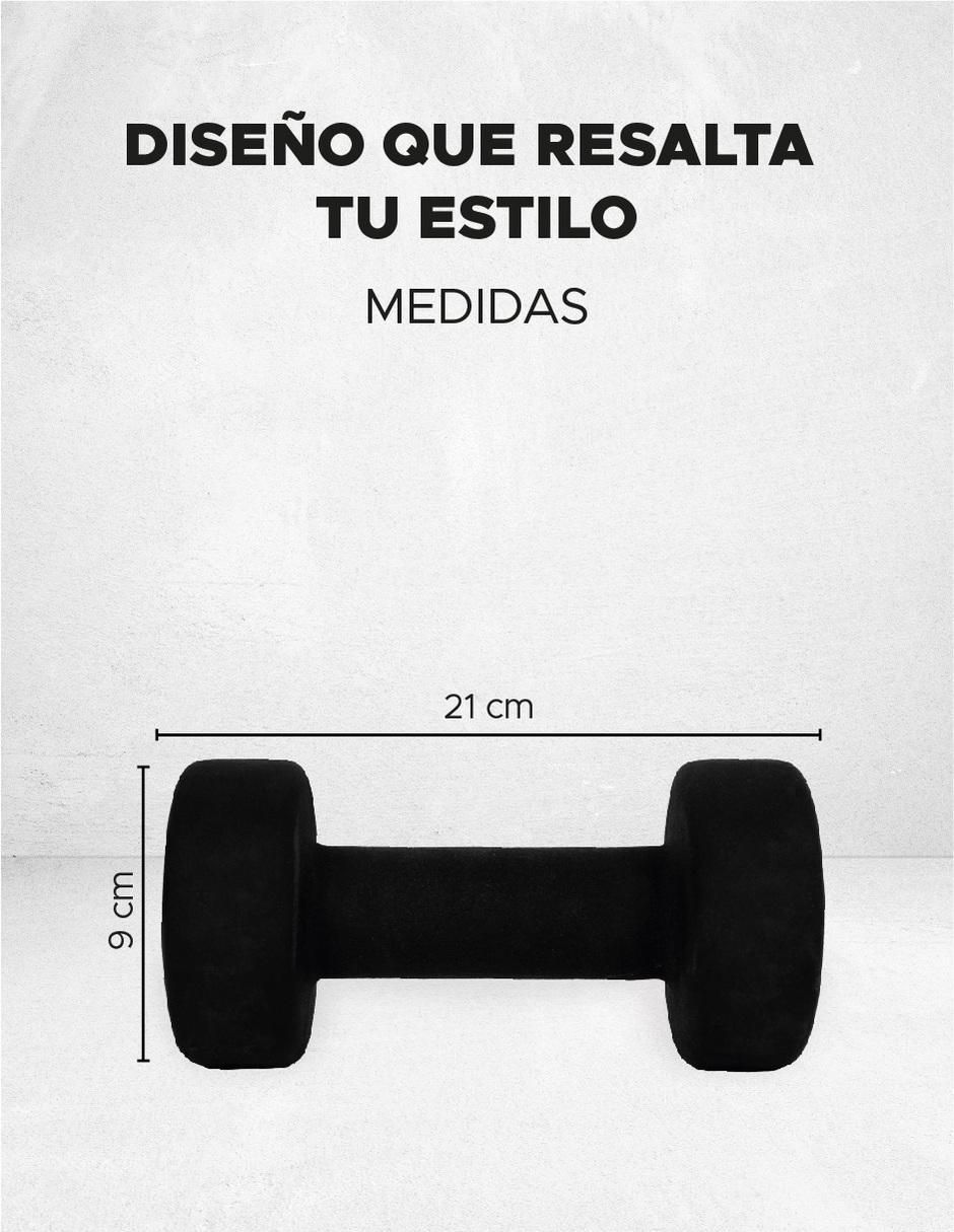 Set mancuernas de peso fijo 4 kg 2 piezas 9