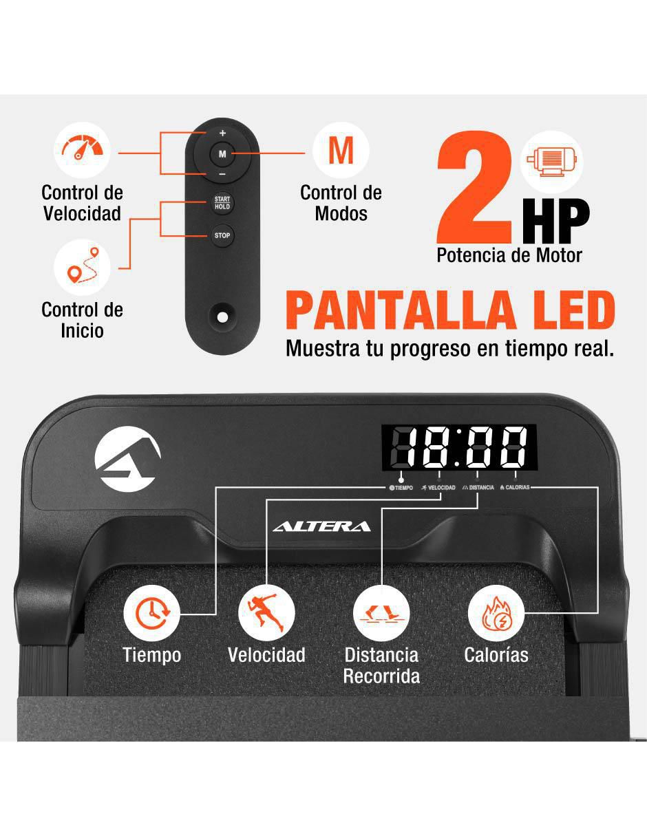 Caminadora casera Homestep Plus plegable 2