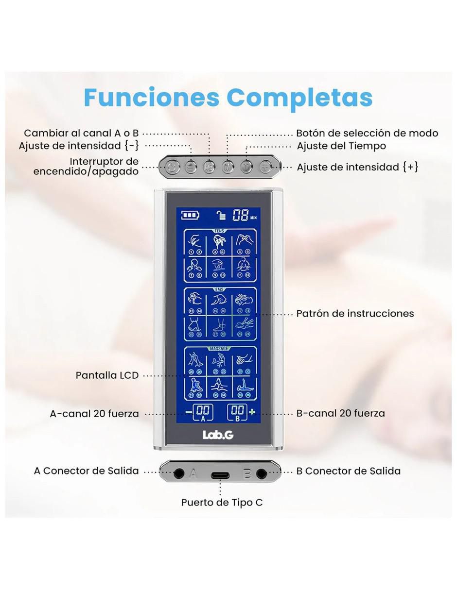 Electroestimulador muscular 4