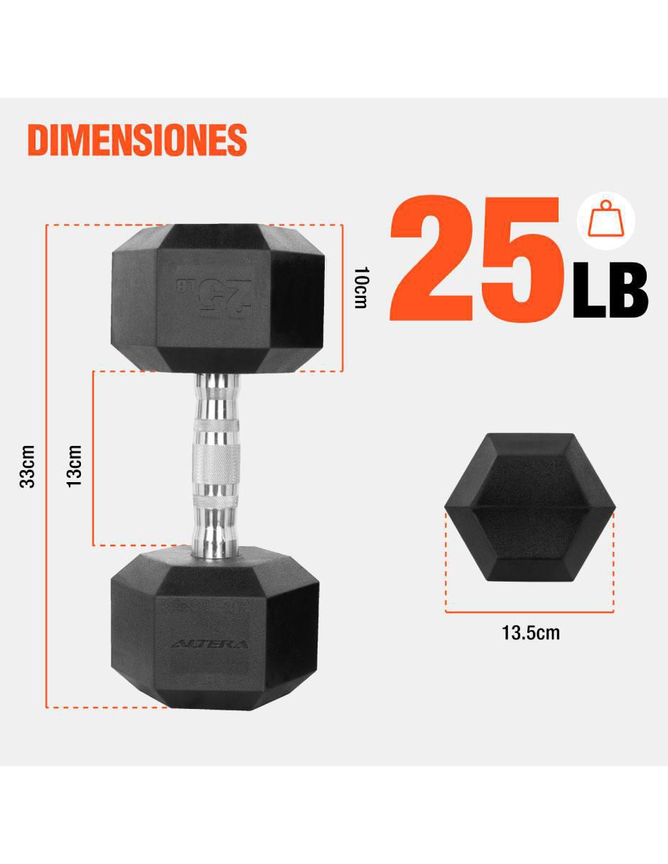 Set Mancuernas de peso fijo 2 piezas 7