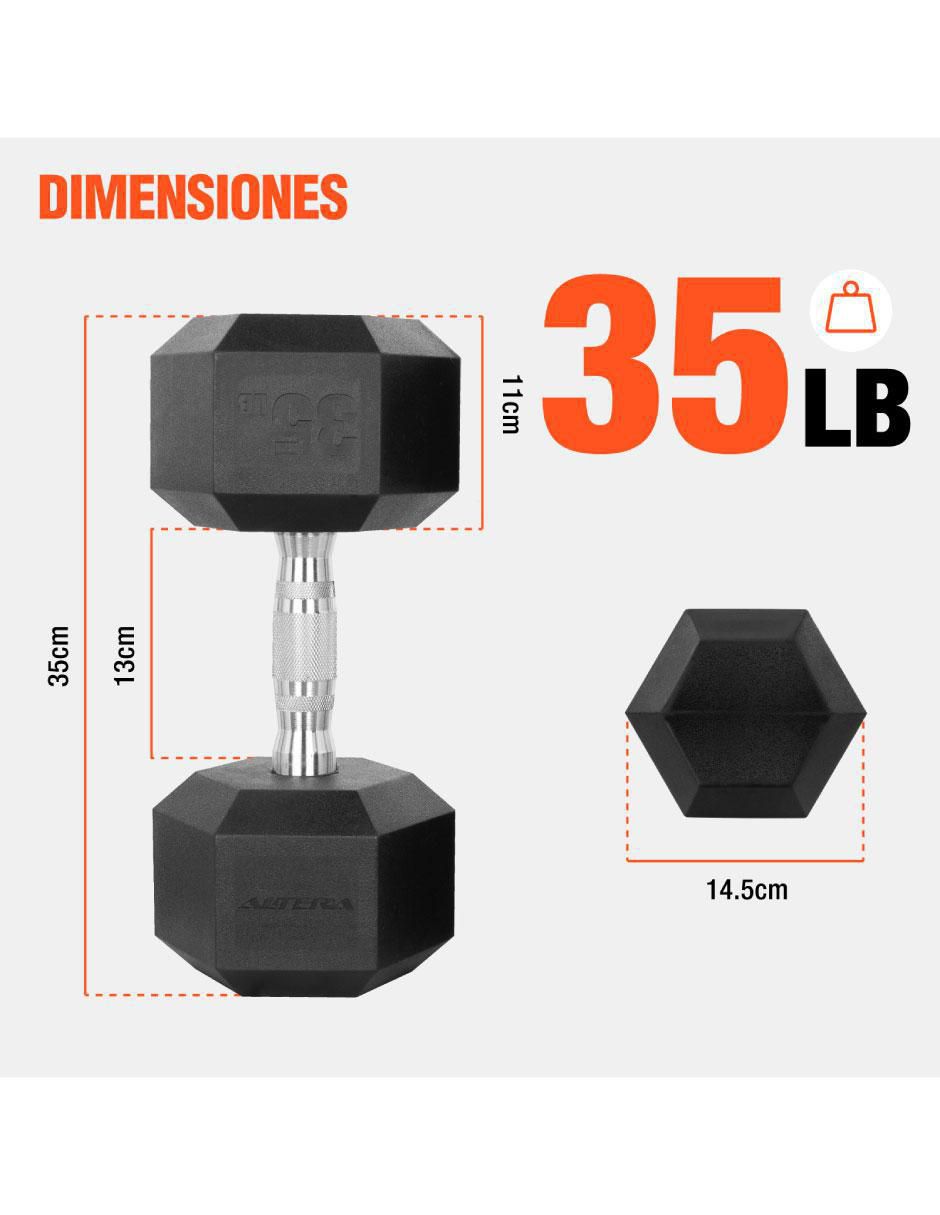 Set Mancuernas de peso fijo 2 piezas 7