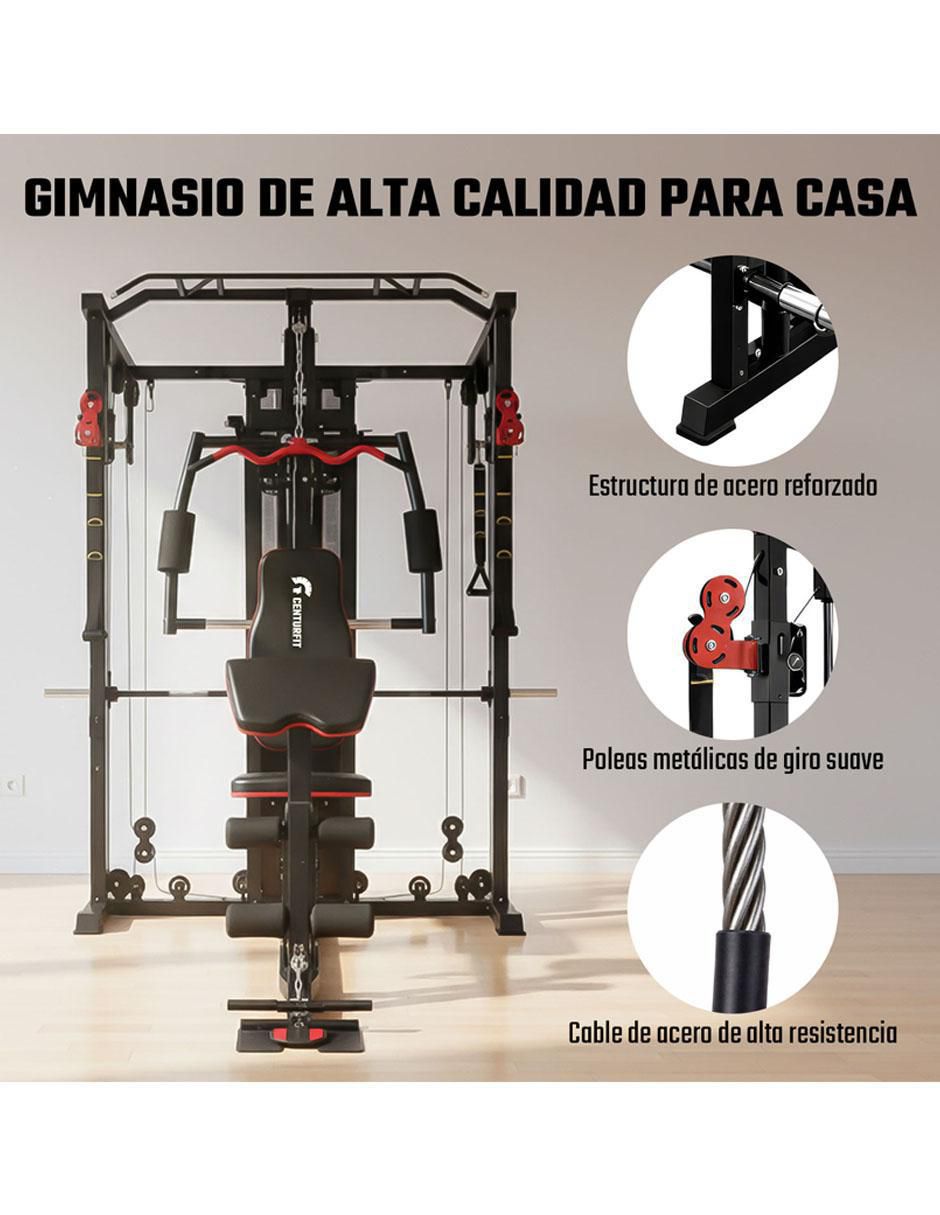 Estación Gimnasio Multifuncional  Smith 3