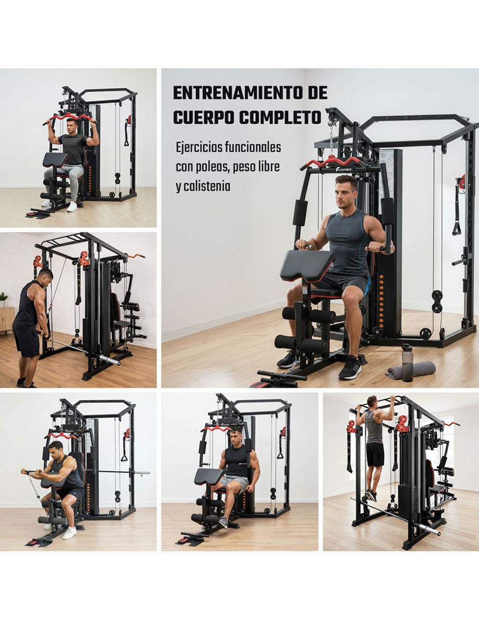 Estación Gimnasio Multifuncional  Smith 5