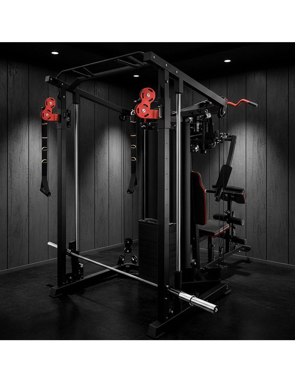 Estación Gimnasio Multifuncional  Smith 6