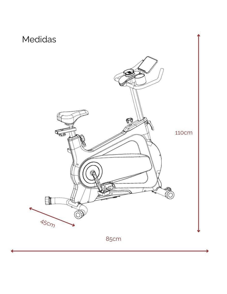 Bicicleta de spinning modelo XYFY249 de acero 5