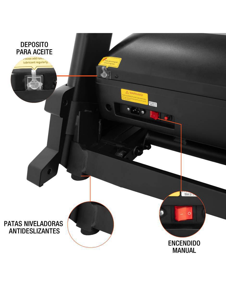Caminadora profesional Orion plegable 6