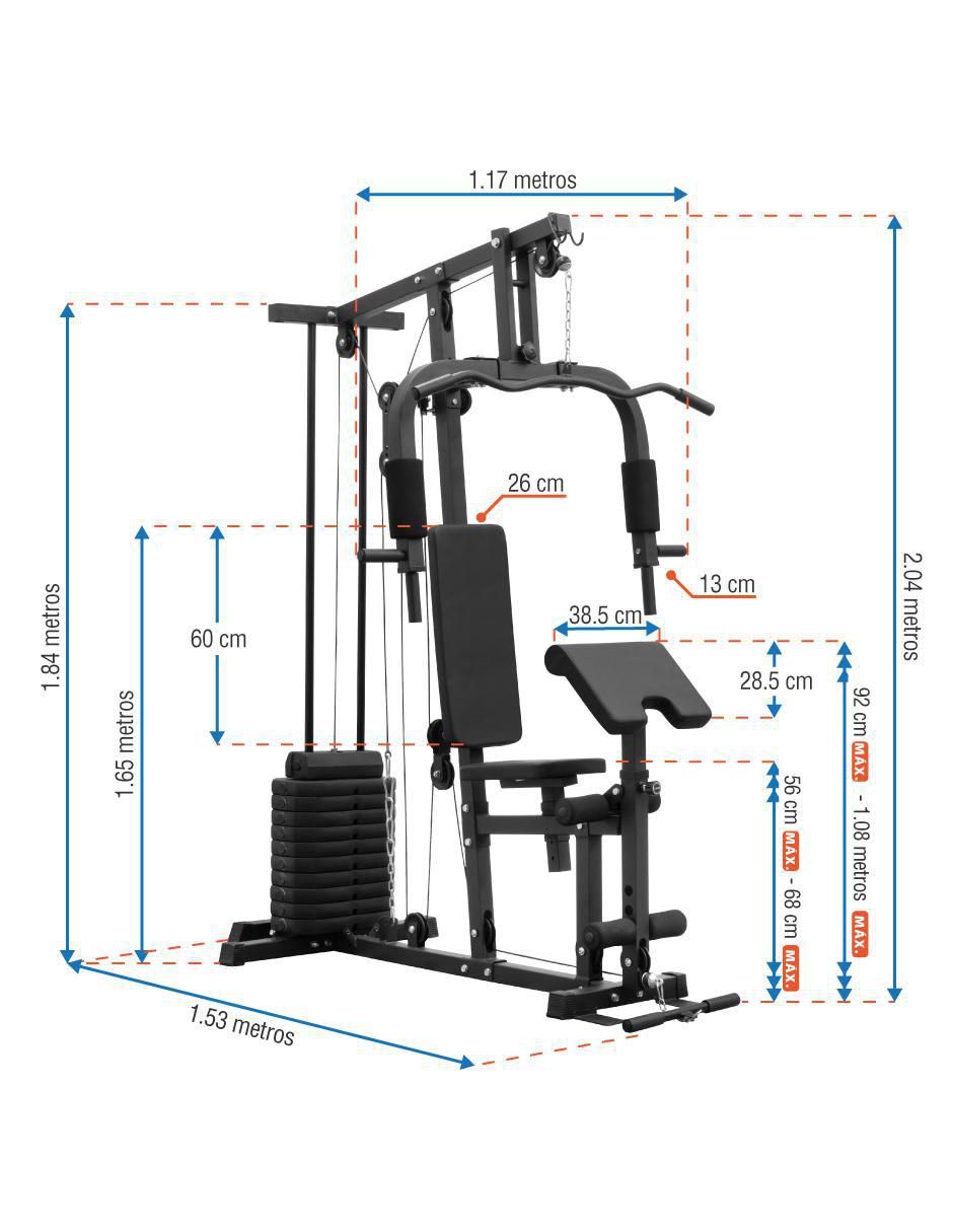 Estación gimnasio 12