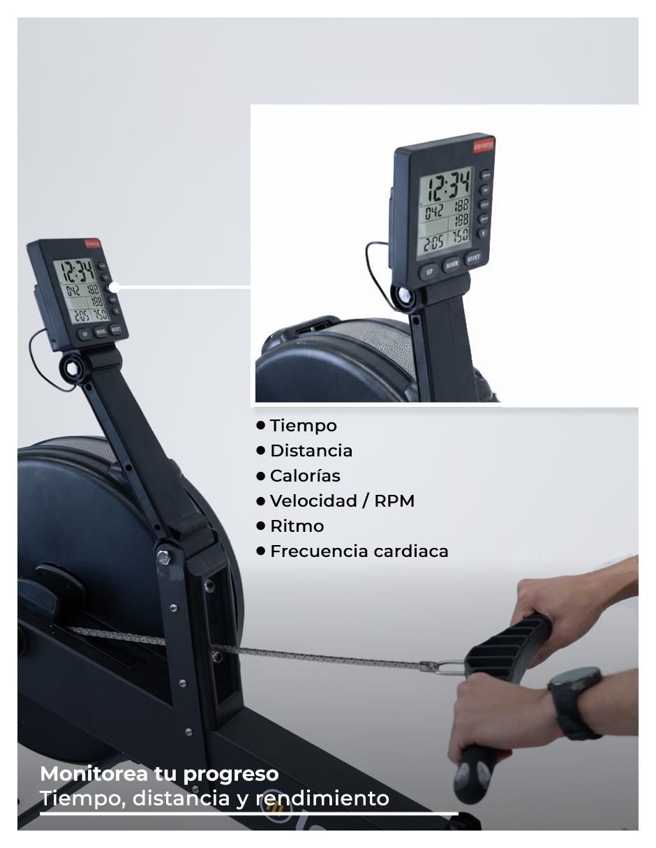 Remadora de aire plegable 3
