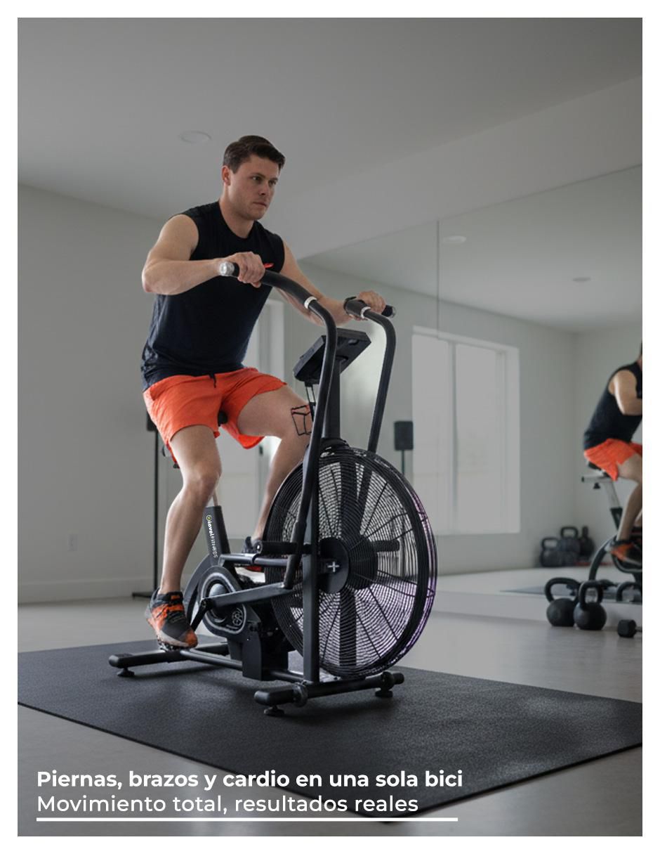 Bicicleta de spinning de acero 2
