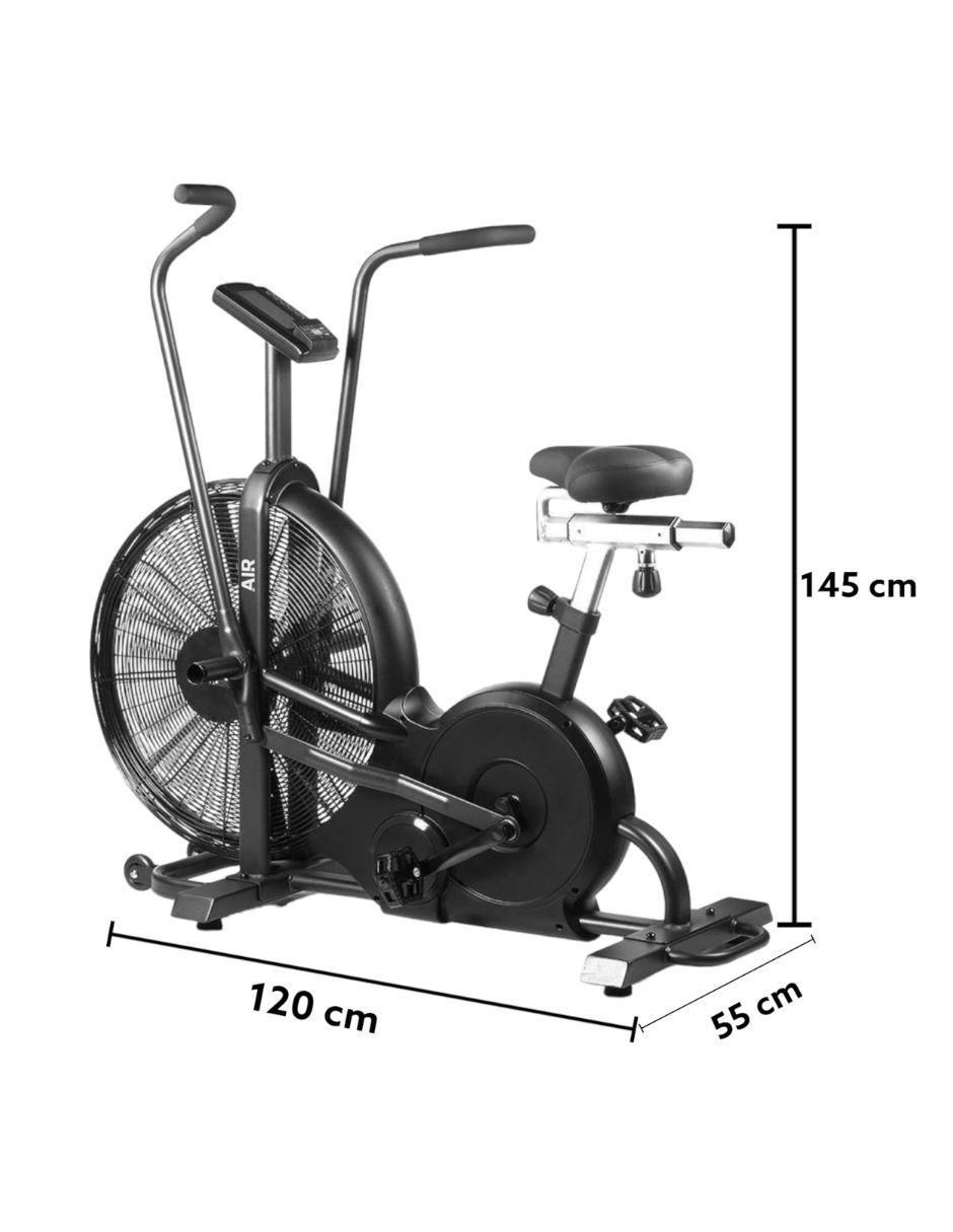 Bicicleta fija modelo IF-AIR de acero 8