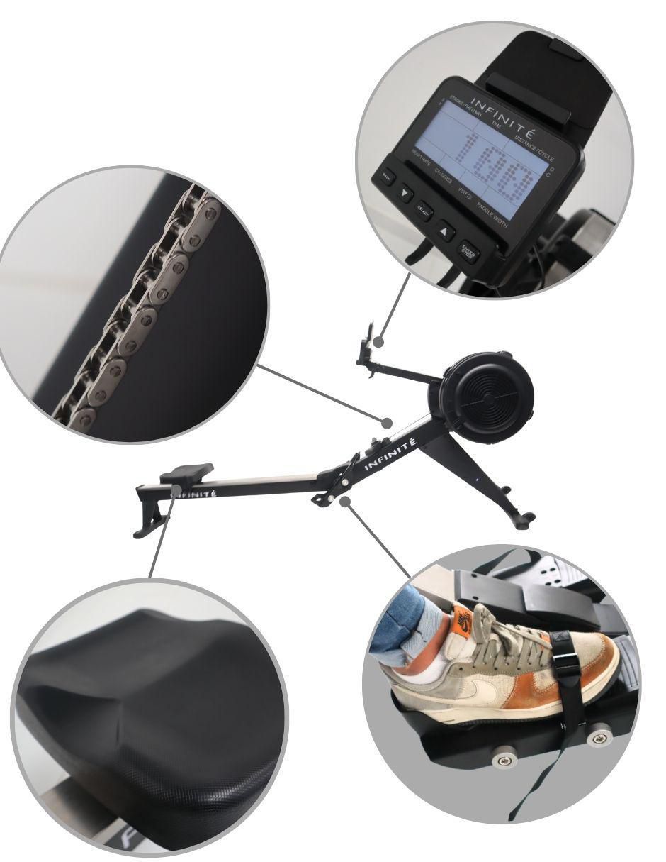 Multigym de acero inoxidable IF-RW3000 10