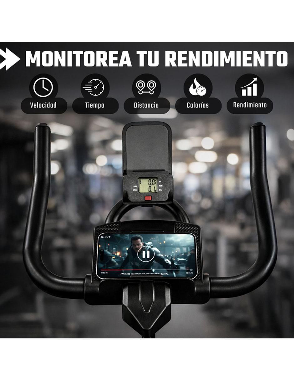 Bicicleta fija centurfit "modelo" spintrans "de" acero