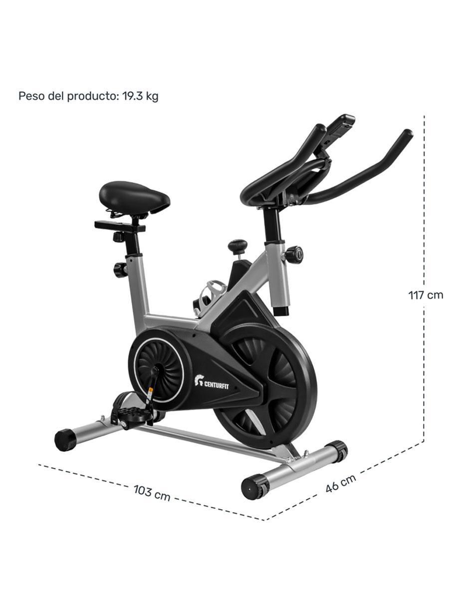 Bicicleta fija centurfit "modelo" spintrans "de" acero
